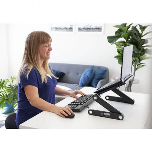 WorkEz ergonomic laptop stand