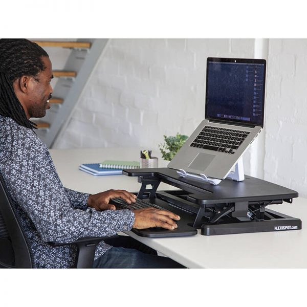 flexispot m7b ergonomic on desk sit stand desk
