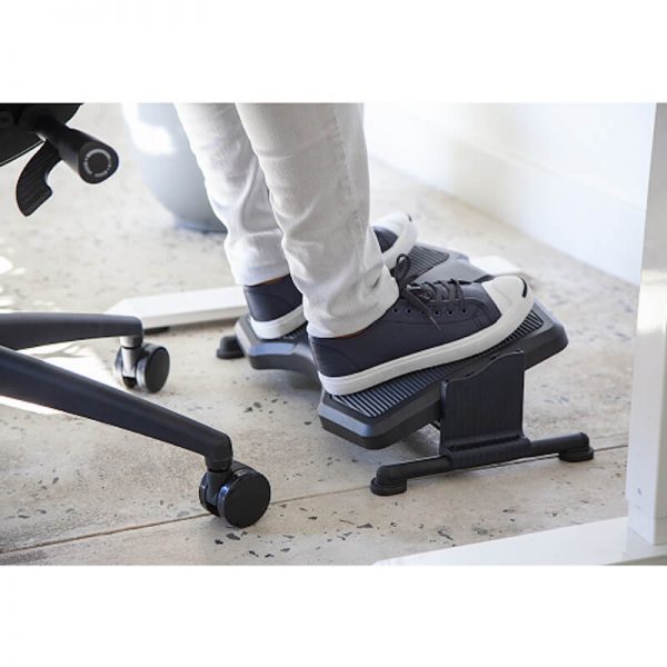 ergonomic height adjustable footrest for health and wellness